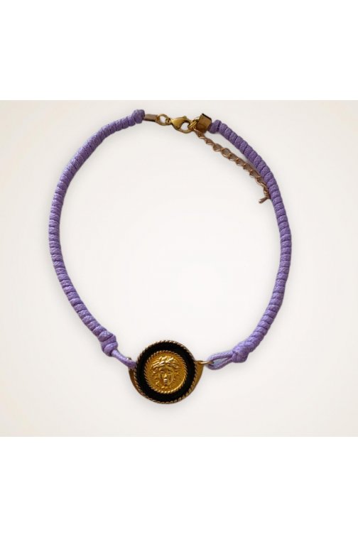 Lavender choker necklace...