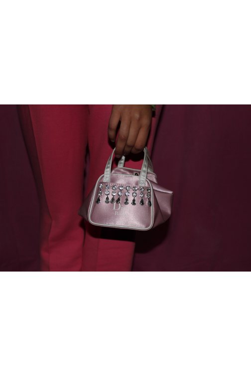 Upcycled Light pink Dior bag
