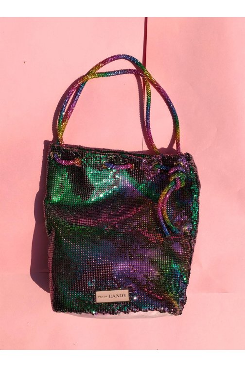 Upcycled Prada Candy bag