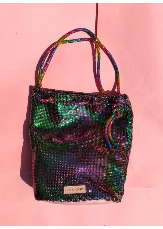 Upcycled Prada Candy bag