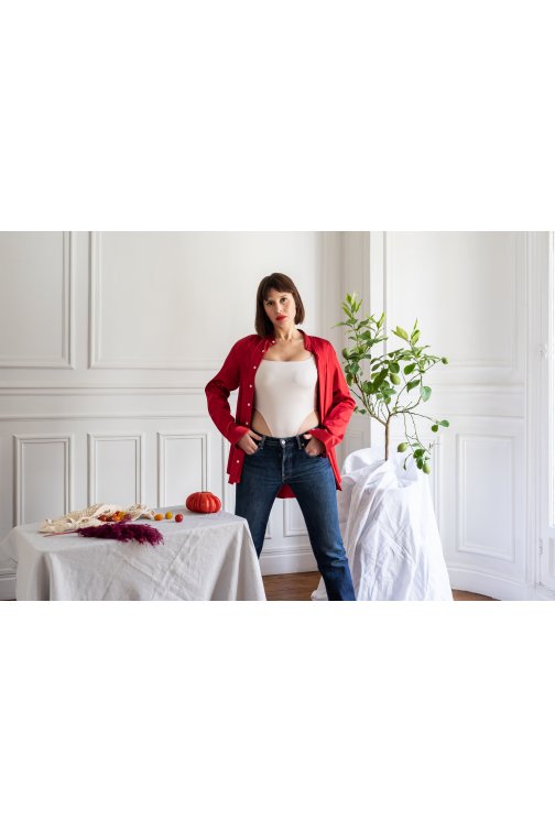 Chemise rouge - Benjamin 2