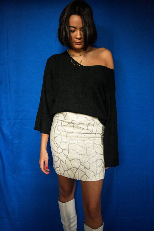 Mini Jupe Blanche 2
